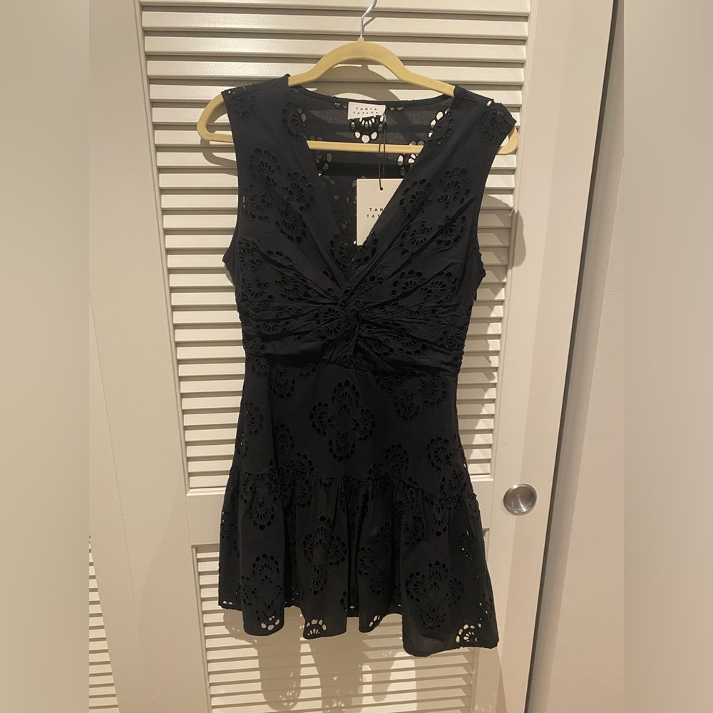 Tanya Taylor black dress